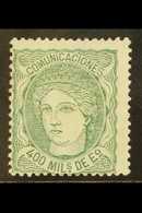 1870 400m Pale Green, SG 180, Mi 104, Fine Mint For More Images, Please Visit Http://www.sandafayre.com/itemdetails.aspx - Autres & Non Classés