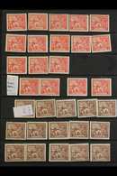 1912-36 MESSY, SPECIALIZED KGV COLLECTION Presented On Stock Pages In A Multi-ring Binder. We See Mint & Used Ranges Tha - Unclassified