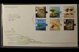 2009 FIRST DAY COVER COLLECTION An Attractive Collection Of Illustrated Covers With Typed Addresses Presented In An Albu - FDC