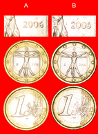 # VITRUVIAN MAN 1490: ITALY★ 1 EURO 2006 DISCOVERY COINS! LOW START ★ NO RESERVE! - Abarten Und Kuriositäten
