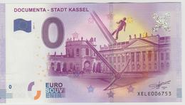 Billet Touristique 0 Euro Souvenir Allemagne Documenta - Stadt Kassel 2017-1 N°XELE006753 - Essais Privés / Non-officiels