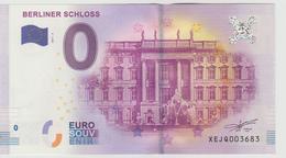 Billet Touristique 0 Euro Souvenir Allemagne Berliner Schloss 2017-3 N°XEJQ003683 - Privatentwürfe
