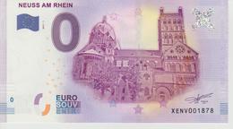Billet Touristique 0 Euro Souvenir Allemagne Neuss Am Rhein 2017-1 N°XENV001878 - Privéproeven