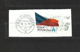 Czech Republic Tschechische Republik 2015 Gest ⊙ Mi 865 The Flag Of The Czech Republic. Die Flagge Der Tschechische.c14 - Usados