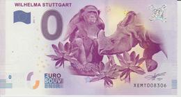 Billet Touristique 0 Euro Souvenir Allemagne Wilhelma Stuttgart 2017-1 N°XEMT008306 - Privéproeven