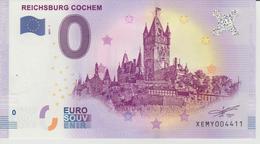 Billet Touristique 0 Euro Souvenir Allemagne Reichsburg Cochem 2017-1 N°XEMY004411 - Essais Privés / Non-officiels