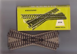 Marklin - Croisement - Kreuzung - 5114 - Track