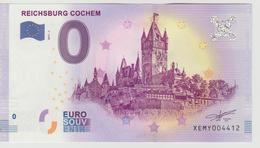 Billet Touristique 0 Euro Souvenir Allemagne Reichsburg Cochem 2017-1 N°XEMY004412 - Privatentwürfe