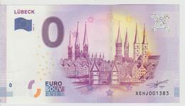 Billet Touristique 0 Euro Souvenir Allemagne Lubeck 2017-2 N°XEHJ001383 - Privatentwürfe