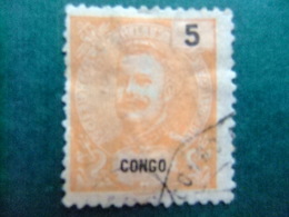 Congo Portugais Congo Portuges 1898 - 1901 CARLOS 1 Yvert 15 FU - Portuguese Congo