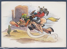 = Carte De Dingo En Cow-Boy Sur Son Cheval - Disneyland