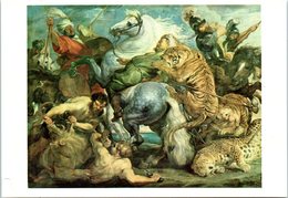 Art - Peintre - Pierre Paul Rubens - Chasse Au Tigre Au Lion - Paintings