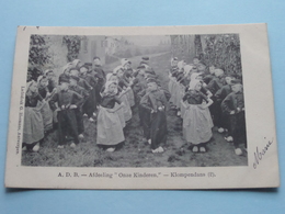 A.D.B. - Afdeeling " ONZE KINDEREN " - KLOMPENDANS (2) Anno 1907 > Malines ( G. Hermans / Zie Foto Aub ) ! - Sindacati