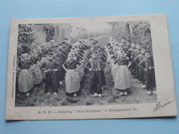A.D.B. - Afdeeling " ONZE KINDEREN " - KLOMPENDANS (1) Anno 1907 > Malines ( G. Hermans / Zie Foto Aub ) ! - Sindicatos