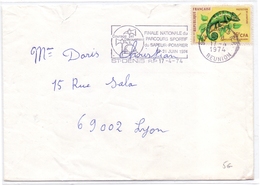 Reunion Lettre De Saint Denis Sapeur Pompier - Covers & Documents