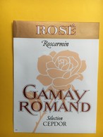 8505 - Rosé Roscarmin Gamay Romand  Suisse - Roses