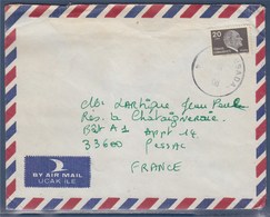 = Enveloppe Turquie à Pessac (33 France) 1 Timbre  08 - Lettres & Documents