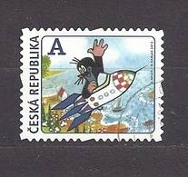 Czech Republic Tschechische Republik  2013 Gest ⊙ Mi 766 Sc 3571 The Mole And The Rocket.  C.17 - Usati