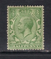 GB 1924 - 26 KGV 1/2d Green MM Wmk 111 SG 418 ( K305 ) - Ungebraucht