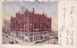 Minnesota Minneapolis West Hotel 1907 - Minneapolis
