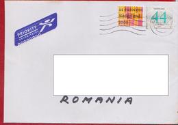 LETTER  HOLLAND SENT ROMANIA NICE STAMPS - Storia Postale