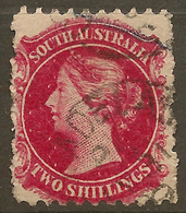 SOUTH AUSTRALIA 1870 2/- QV SG 110 U #AMC22 - Oblitérés