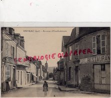 46 - VAYRAC - AVENUE D' UXELLODUNUM - CAFE RESTAURANT - RARE - Vayrac