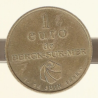 Pas De Calais. Berck Sur Mer. 1 Euro Du 1 Au 14 Juin 1998 - Euros Of The Cities