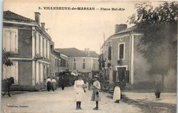 40 - VILLENEUVE De MARSAN -- Place Bel Air - Villeneuve De Marsan