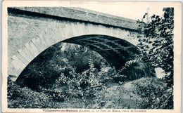 40 - VILLENEUVE De MARSAN -- Le Pont De Midou - Villeneuve De Marsan