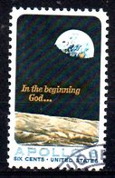 USA. N°874 Oblitéré De 1969. Apollo VIII. - United States