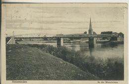 Holzminden V. 1920  An Der Weserbrücke  (671) - Holzminden