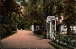 ! Alte Ansichtskarte Stettin, Am Parkhaus, 1916 - Pommern