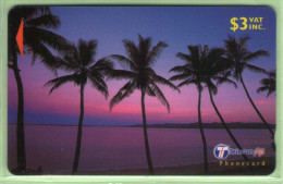 Fiji - 2000 Dawn & Dusk - $3 Palms - "30FJB" - FIJ-162 - VFU - Fidschi