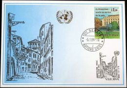 UNO GENF 1999 Mi-Nr. 303 Blaue Karte - Blue Card - Briefe U. Dokumente