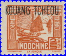 Kouang-Tchéou 1937. ~ YT 99** - Jonque - Altri & Non Classificati