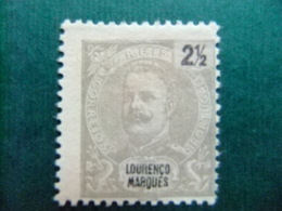 LORENZO MARQUES Lorenço Marqués 1898 - 01 Rey CARLOS 1 Yvert 32 * MH - Lourenzo Marques