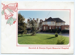 CHRISTMAS CARD : HARWICH & DISTRICT FRYATT MEMORIAL HOSPITAL - Unclassified