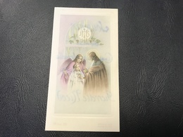 202 - Communion Avec Jesus Et L’ange - 1953 - Images Religieuses