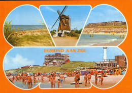 Nederland - Postcard Circulated In 1982 - Egmond Aan Zee - Collage Of Images  - 2/scans - Egmond Aan Zee