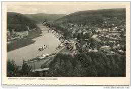 Oberweser-Dampfschiffahrt - Solbad Karlshafen - Foto-AK - Verlag Carl Thoericht Hann. Münden - Bad Karlshafen