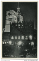 Stralsund - Rathaus Bei Festbeleuchtung - Verlag Ernst Assmus Leipzig - Stralsund