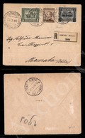 A17-233-A08-505 COLONIE - ERITREA - 5 Cent (34) + 40 Cent (38) + 20 Cent Su 15 (46) - Raccomandata Da Asmara A Macerata  - Other & Unclassified