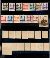 A17-352-A13-0727 COLONIE - SOMALIA - 1935 - Visita Del Re (199/212) - Serie Completa - Gomma Integra (1.750) - Other & Unclassified