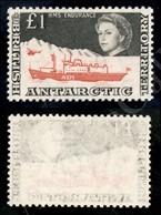 A17-274-A08-686 ESTERO - TERRITORI ANTARTICI - 1969 - 1 £ Ricerche In Antartide (24) - Gomma  Integra (250) - Altri & Non Classificati