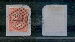 A17-141-A08-137 REGNO - 2240 Punti Grandi Di Marsiglia (pt. 13) - 40 Cent Rosa Carminio (L20) Su Frammento (2.000) - Otros & Sin Clasificación