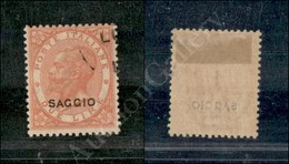 A17-144-A08-141 REGNO - 1863 - Saggi - 2 Lire De La Rue (22) Con Annullo Sperimentale - Sonstige & Ohne Zuordnung