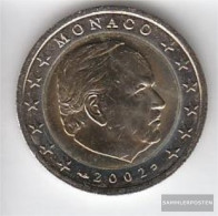 Monaco MON 9 2002 Stgl./unzirkuliert Stgl./unzirkuliert 2002 Kursmünze 2 Euro - Monaco