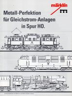 Catalogue Märklin 1992 Metall-Prefektion Für Gleichstrom-Anlagen In Spur HO - German