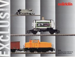 Catalogue Märklin 1996 Exclusiv 1996-3 Einmaligen Serien Spur HO - German